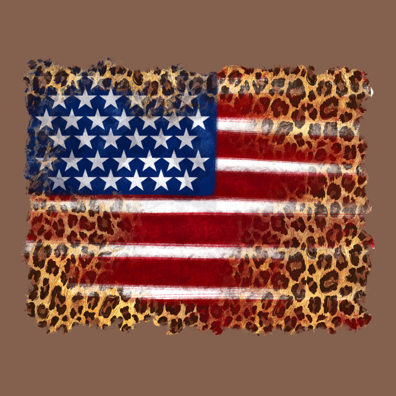 American Flag And Leopard Zipper Hoodie by Artiststas | Teevron