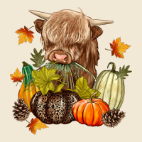 Heifer With Pumpkins Ladies Tee | Teevron