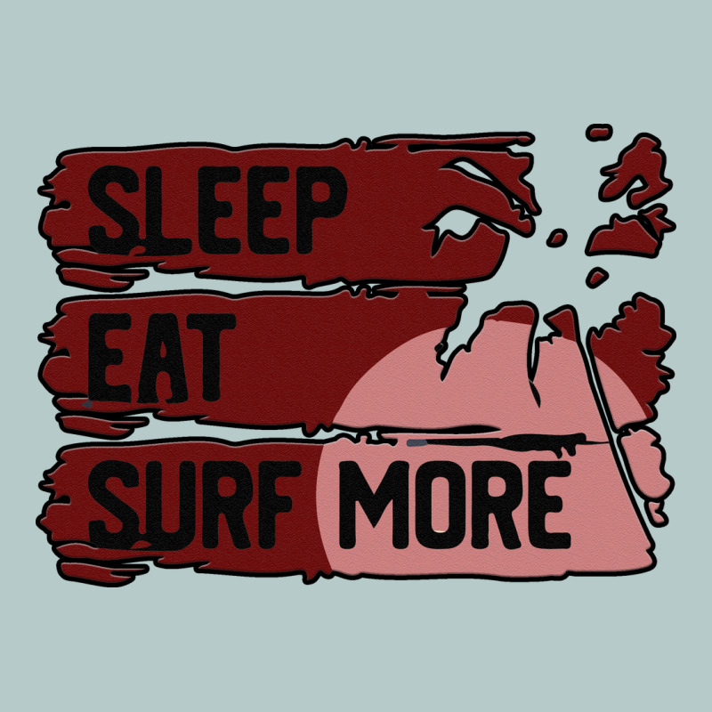 Surf, Sleep, Eat Heavy Core Tee by Bettercallsaul | Teevron