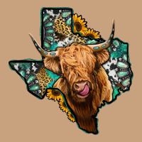 Texas Map Highland Cow Vintage Tee | Teevron