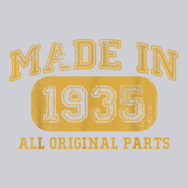 Made In 1935 87th Birthday Gifts 87 Year Old Birthday T-shirt Classic Tee by longCreatives | Teevron