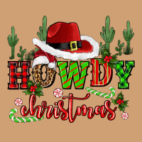 Howdy Christmas Cowboy Hat Vintage Tee | Teevron