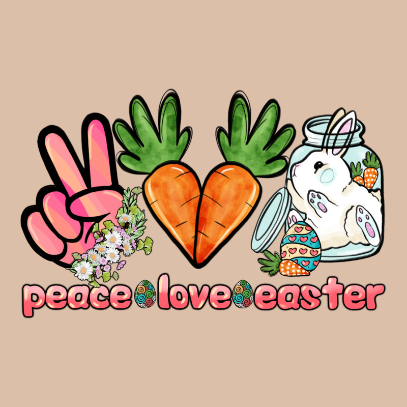 Peace Love Easter Day Urban Heavy Tee by HowdyJamesFarm | Teevron