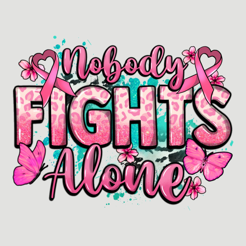 Nobody Fights Alone Cancer Awareness Classic Tee by HowdyJamesFarm | Teevron