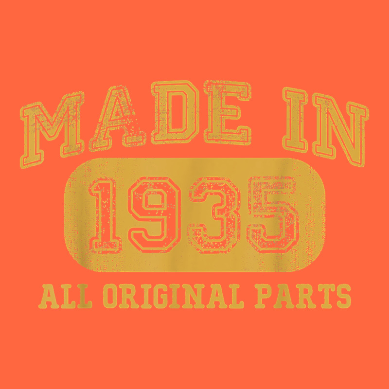 Made In 1935 87th Birthday Gifts 87 Year Old Birthday T-shirt Premium Hoodie by longCreatives | Teevron