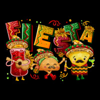 Fiesta With Taco, Nacho, Souce Ladies Tee | Teevron