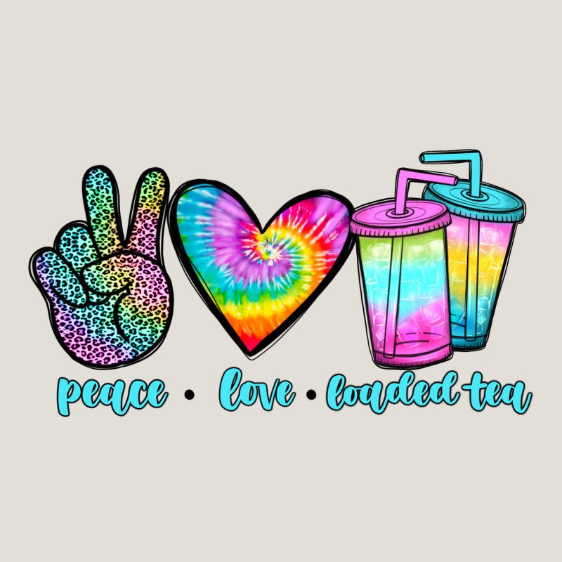 Peace Love Loaded Tea Heavy Core Tee by JahusDesignShop | Teevron