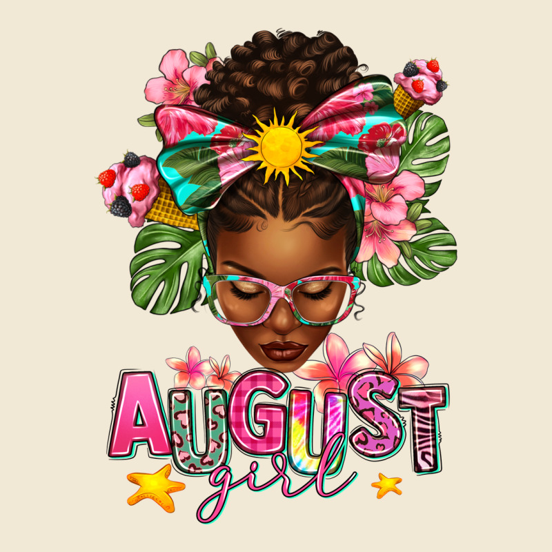 August Girl Afro Woman Summer Premium Tee by texasbilliewilder | Teevron