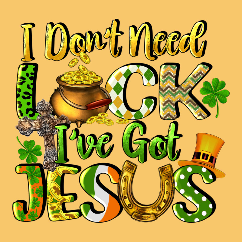 I Don't Need Luck I've Got Jesus Vintage Hoodie by CowGirlArtShop | Teevron