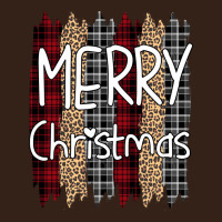 Merry Christmas Leopard Heavy Core Tee | Teevron