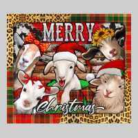 Merry Christmas Goats Tumbler Premium Tee | Teevron
