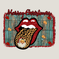 Merry Christmas Lips Santa Heavy Core Tee | Teevron