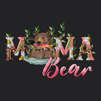 Mama Bear With Daisy Vintage Tee | Teevron