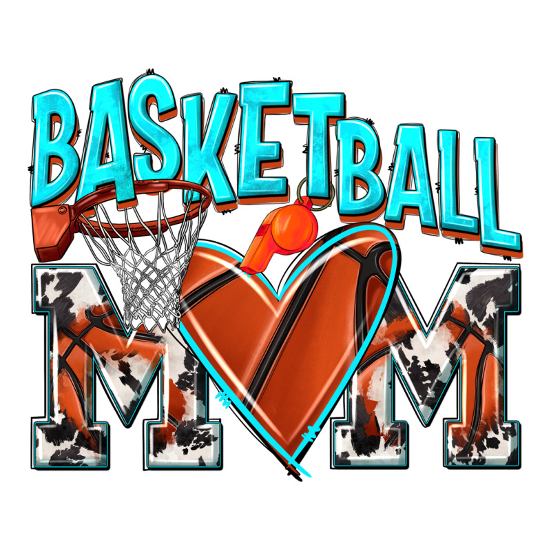 Basketball Mom Premium Tee by NancyCooperArtShop | Teevron