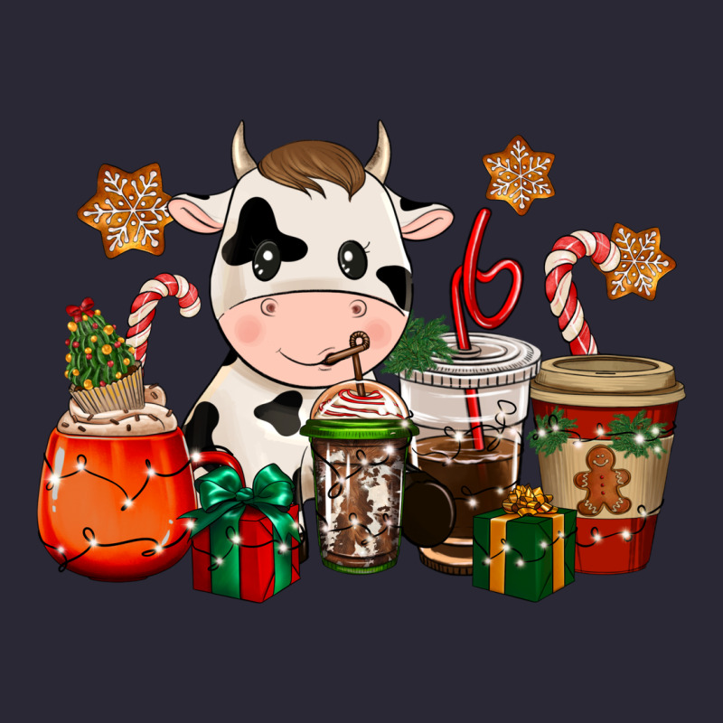 Cow Coffee Cups Christmas Vintage Tee by CowGirlArtShop | Teevron