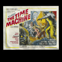 The Time Machine, Time Travel, Retro Movie Poster, Cult Classic, Futur Heavy Core Tee | Teevron
