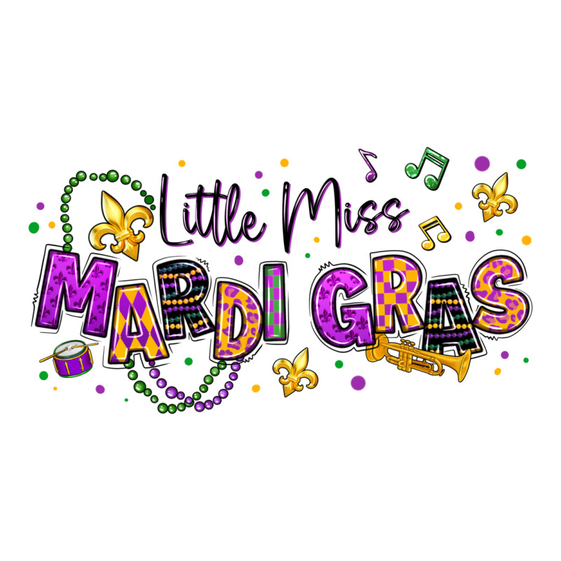 Little Miss Mardi Gras Premium Tee by texasbilliewilder | Teevron