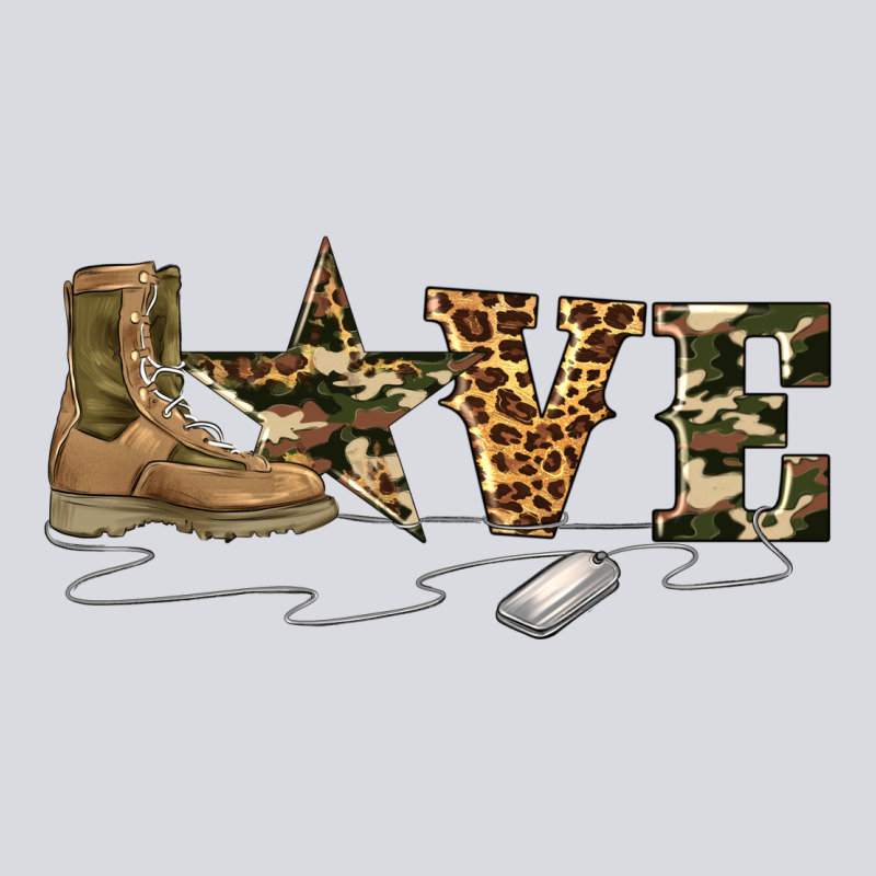 Camouflage Military Boots Love Zipper Hoodie by Artiststas | Teevron