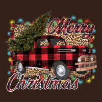 Merry Christmas Truck Heavy Core Tee | Teevron