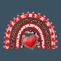 Valentines Day Rainbow With Heart Urban Heavy Tee | Teevron