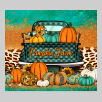 Pumpkin Farm Truck Tumbler Premium Tee | Teevron