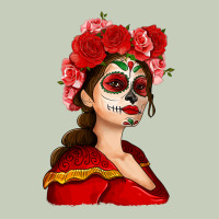 Sugar Skull Girl Ladies Tee | Teevron
