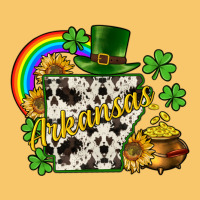 Arkansas Map St. Patrick's Vintage Hoodie | Teevron