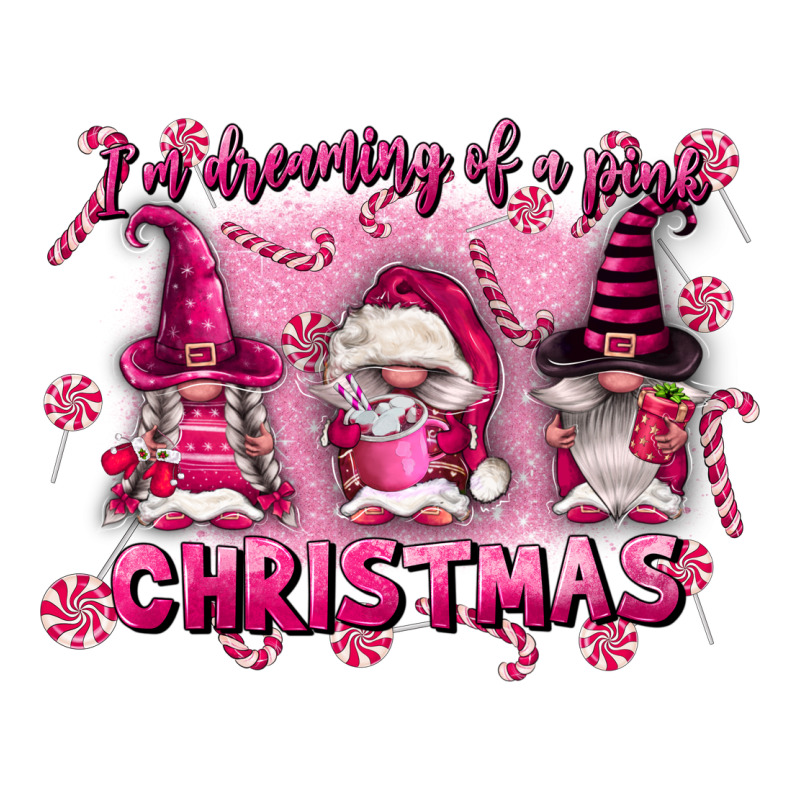 I'm Dreaming Of A Pink Christmas Long Sleeve Tee by FaDigitalArtStudio | Teevron