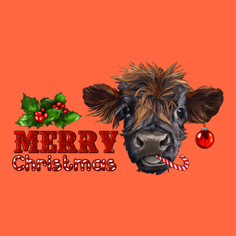 Merry Christmas Calf Premium Hoodie by RanaPortraitStore | Teevron