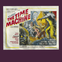 The Time Machine, Time Travel, Retro Movie Poster, Cult Classic, Futur Long Sleeve Tee | Teevron
