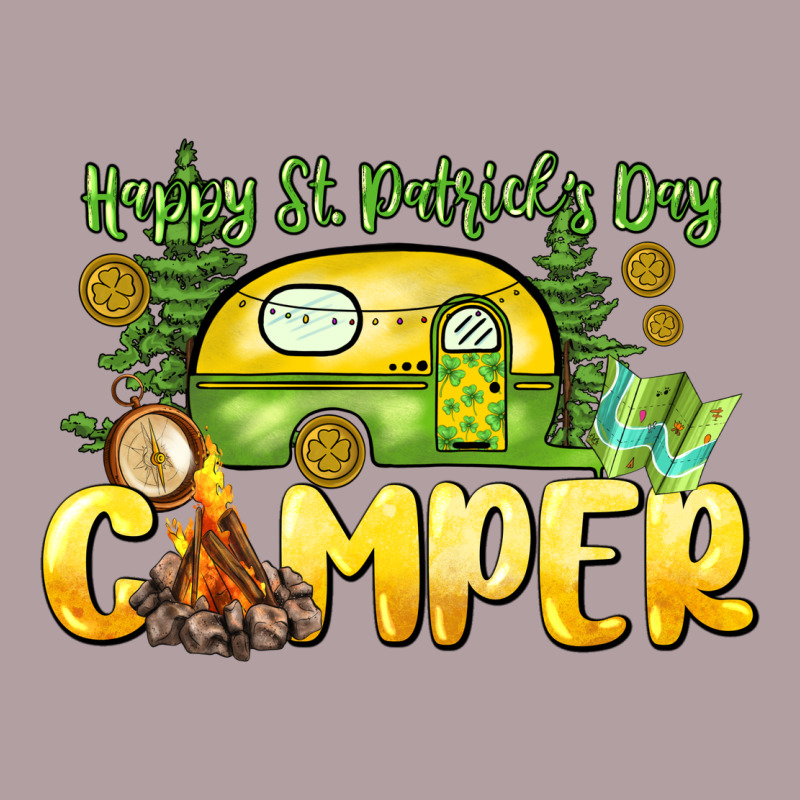 Happy St. Patrick's Day Camper Vintage Hoodie by HowdyJamesFarm | Teevron