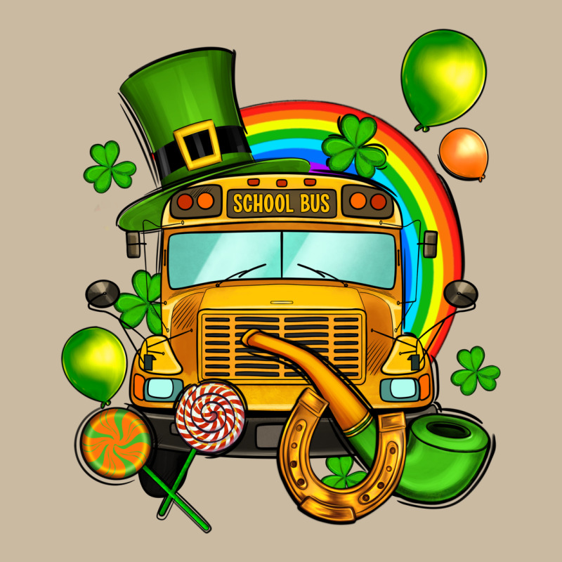 St. Patrick's School Bus Long Sleeve Tee by OliviaCreatesArt | Teevron