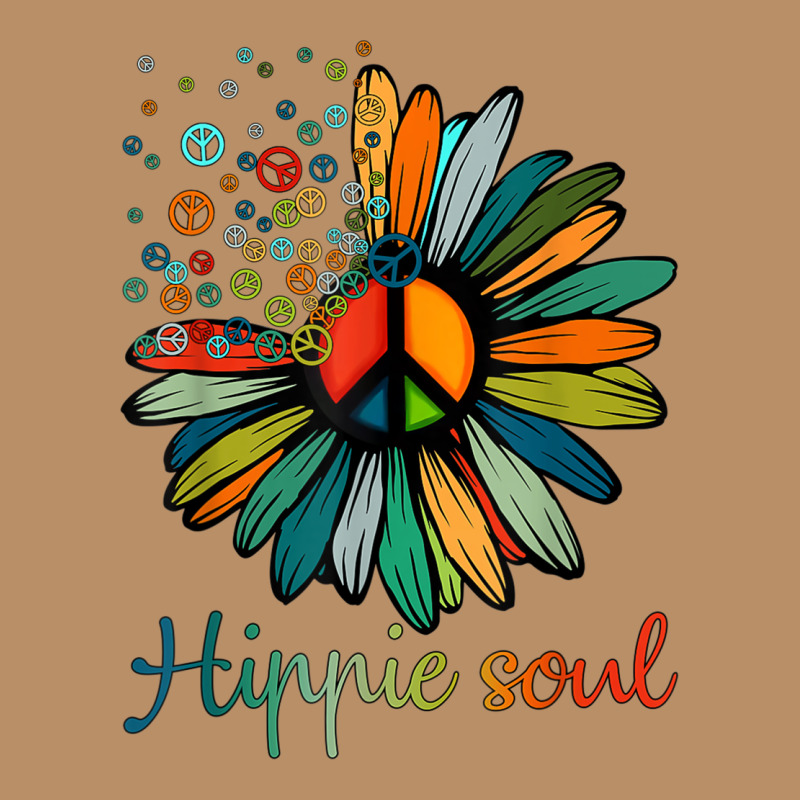 Daisy Peace Sign Hippie Soul Tshirt Flower Lovers Gifts Vintage Hoodie by longCreatives | Teevron