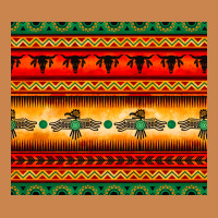 Thunderbird Bullskull Aztec Pattern Heavyweight Hoodie | Teevron