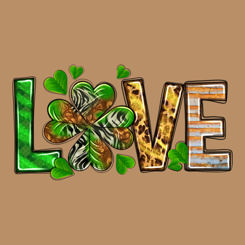 St. Patrick's Love Luck With Clover Vintage Hoodie by HowdyJamesFarm | Teevron