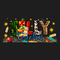 Christmas Jolly Teacher Classic Tee | Teevron