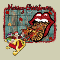 Merry Christmas Lips Santa Heavy Core Tee | Teevron