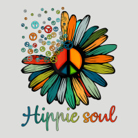 Daisy Peace Sign Hippie Soul Tshirt Flower Lovers Gifts Zipper Hoodie | Teevron