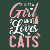 Just A Girl Who Loves Cats Cute Cat Lover Gifts Zipper Hoodie | Teevron