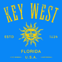 Key West Florida Vintage Distressed Style Design Souvenir Zipper Hoodie | Teevron