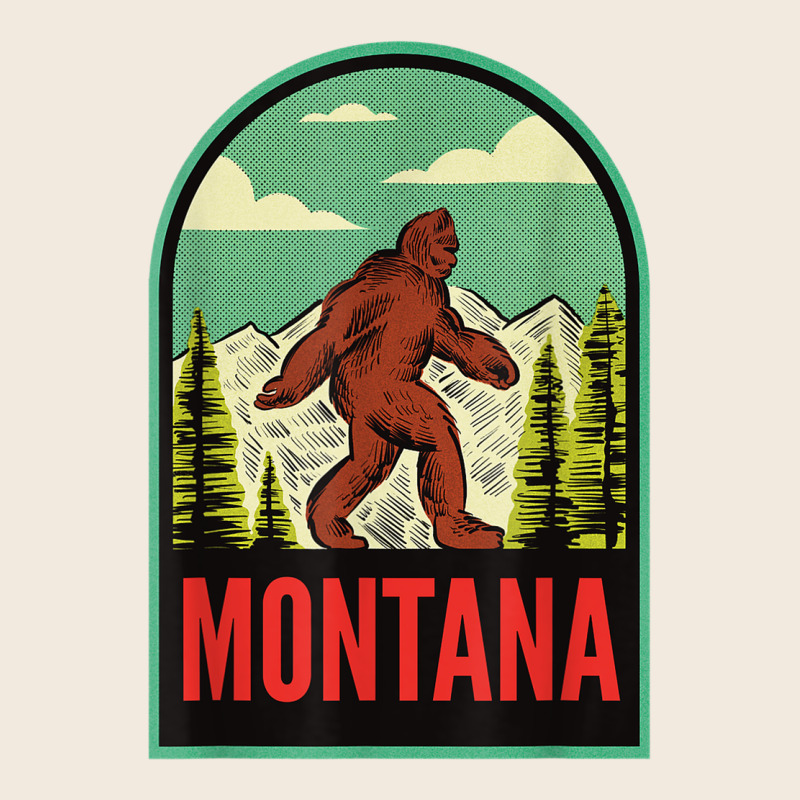 Montana Vintage Bigfoot Travel Zipper Hoodie by longCreatives | Teevron
