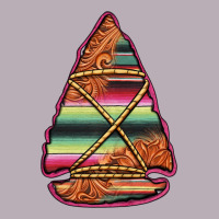 Serape Tooled Leather Arrowhead Vintage Tee | Teevron