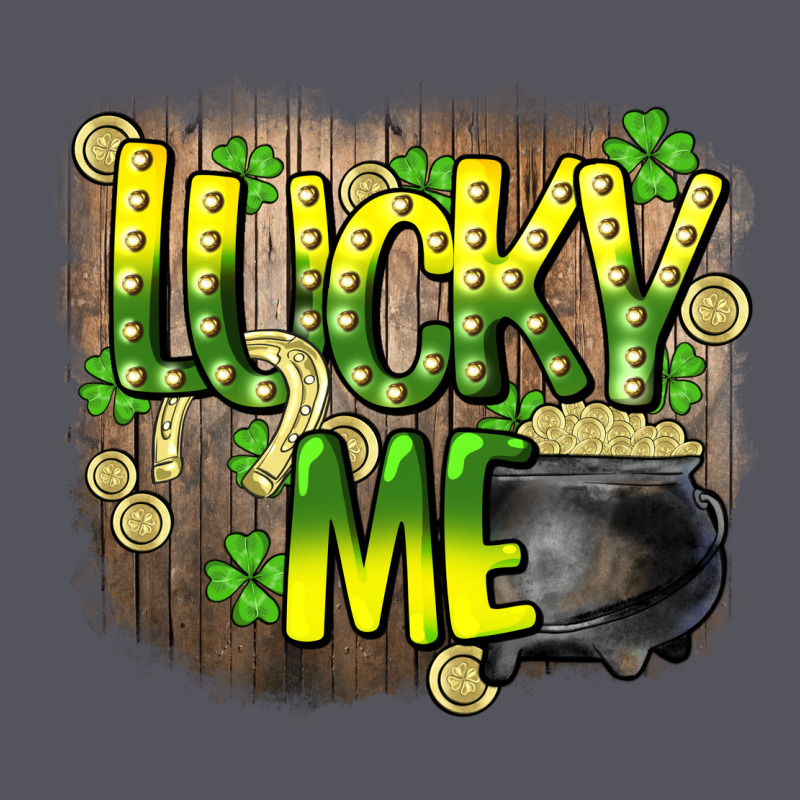 Lucky Me St. Patricks Day Vintage Hoodie by HowdyJamesFarm | Teevron