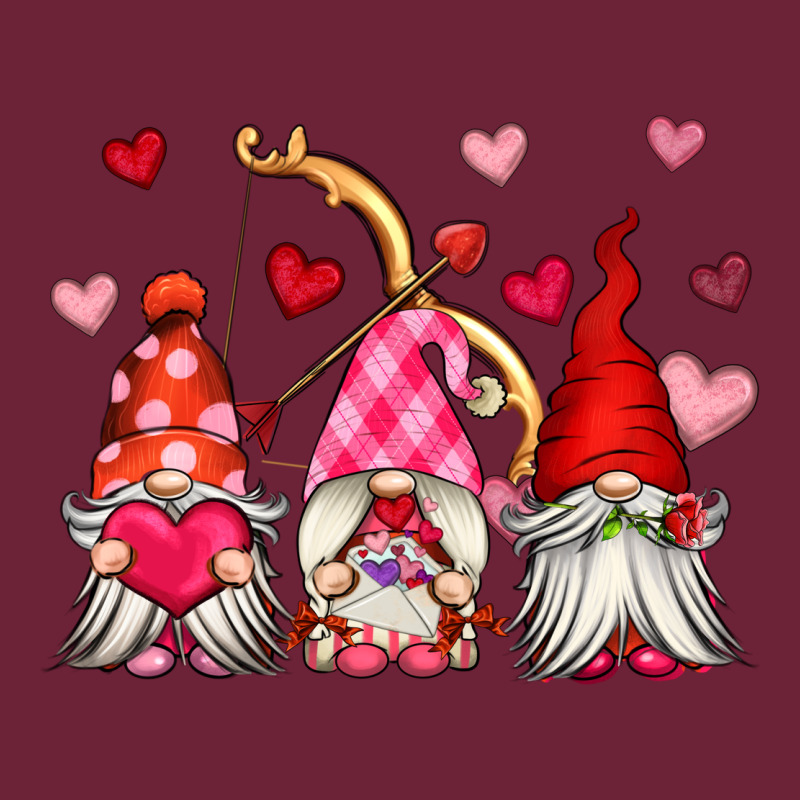 Valentine's Day Gnomes Long Sleeve Tee by OliviaCreatesArt | Teevron