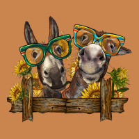 2 Donkeys With Sunflowers Heavyweight Hoodie | Teevron