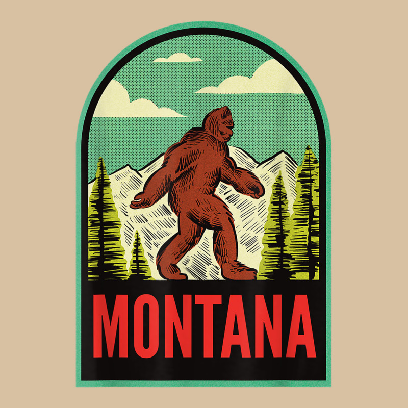 Montana Vintage Bigfoot Travel Heavyweight Hoodie by longCreatives | Teevron