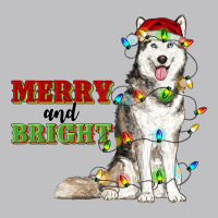 Merry And Bright Husky Classic Tee | Teevron