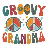 groovy grandma retro 70s peace sign design grandmother | Teevron