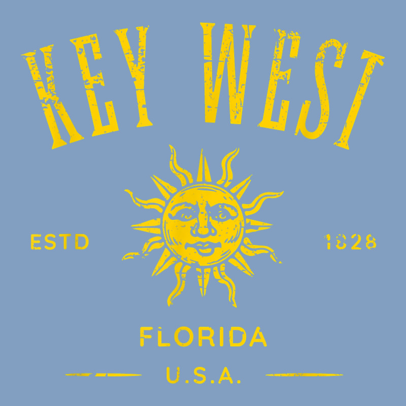 Key West Florida Vintage Distressed Style Design Souvenir Urban Hoodie by longCreatives | Teevron