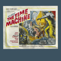 The Time Machine, Time Travel, Retro Movie Poster, Cult Classic, Futur Urban Hoodie | Teevron